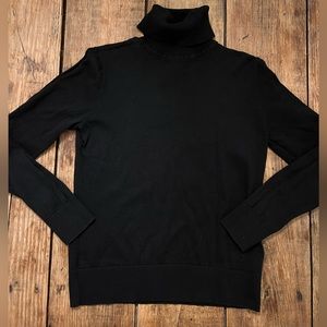 Chaps | Womens Turtleneck Sweater | Black | Medium